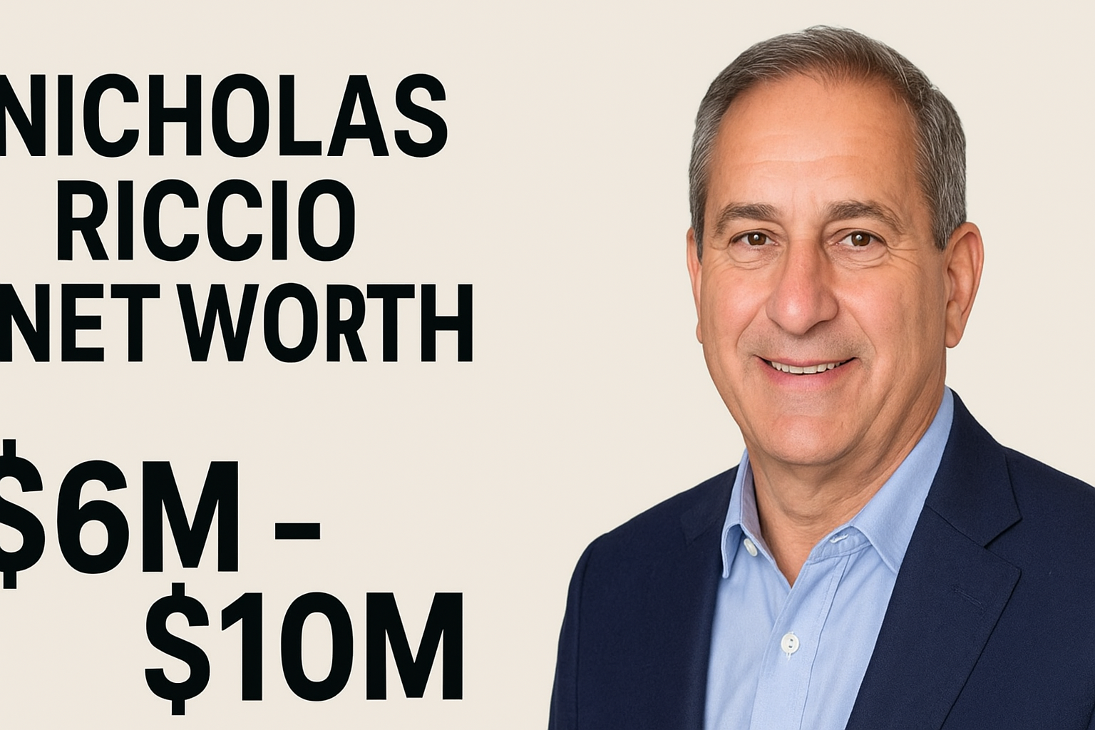 nicholas riccio net worth